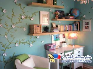 ایده برای تغییر طرح و دکوراسیون اتاق نوجوان